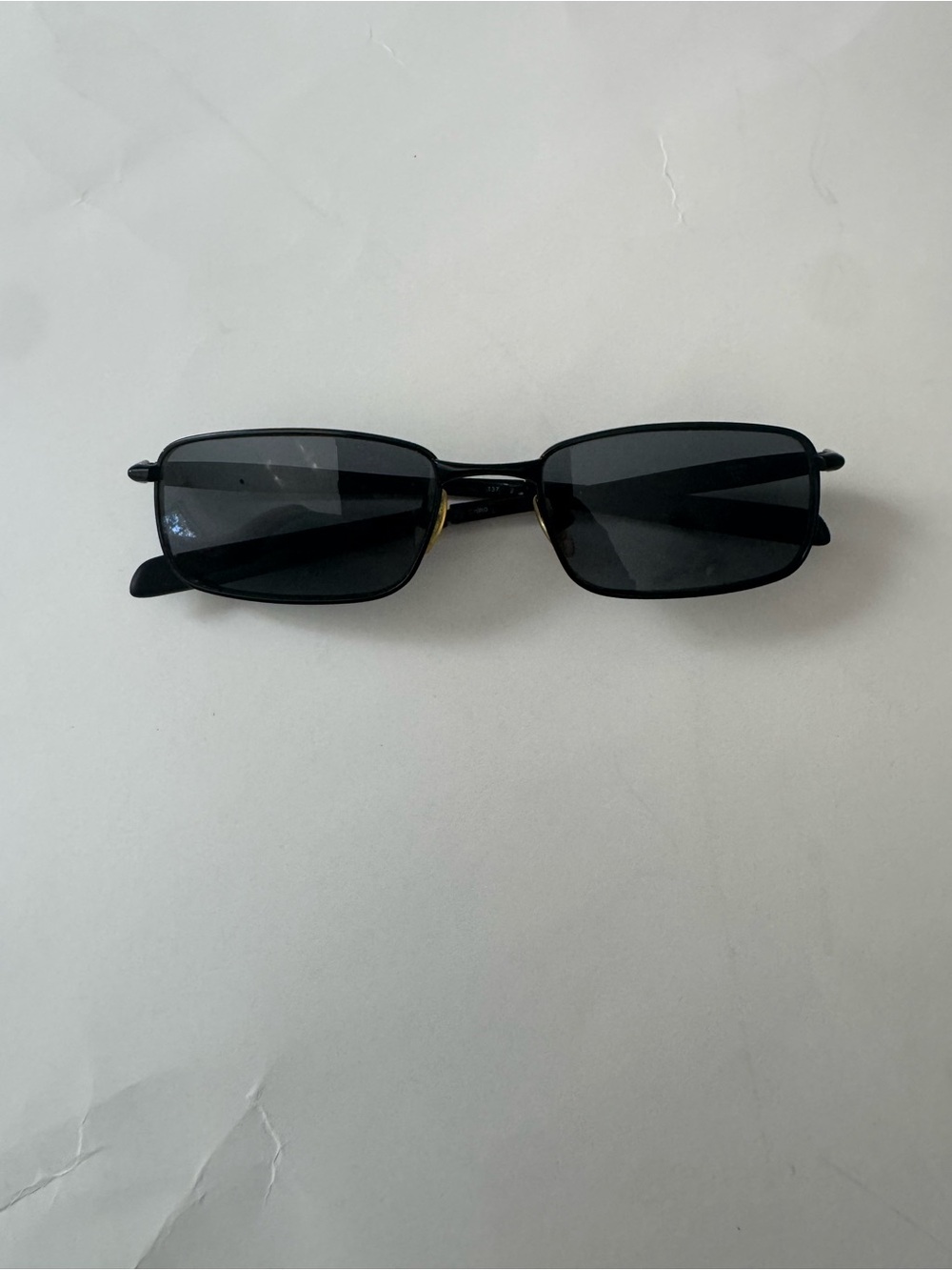 Oakley 12-877 Square Wire Black Men's Sunglasses Eyeglasses 58-20 FRAME ONLY